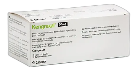 КЕНГРЕКСАЛ 50 мг ПОРОШОК ДЛЯ ПРИГОТУВАННЯ КОНЦЕНТРАТУ ДЛЯ РОЗЧИНУ ДЛЯ ІН'ЄКЦІЙ ТА ІНФУЗІЙ