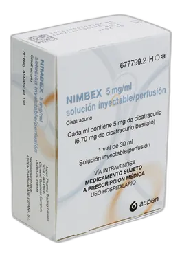 Nimbex 5mg/ml solucion inyectable/perfusion