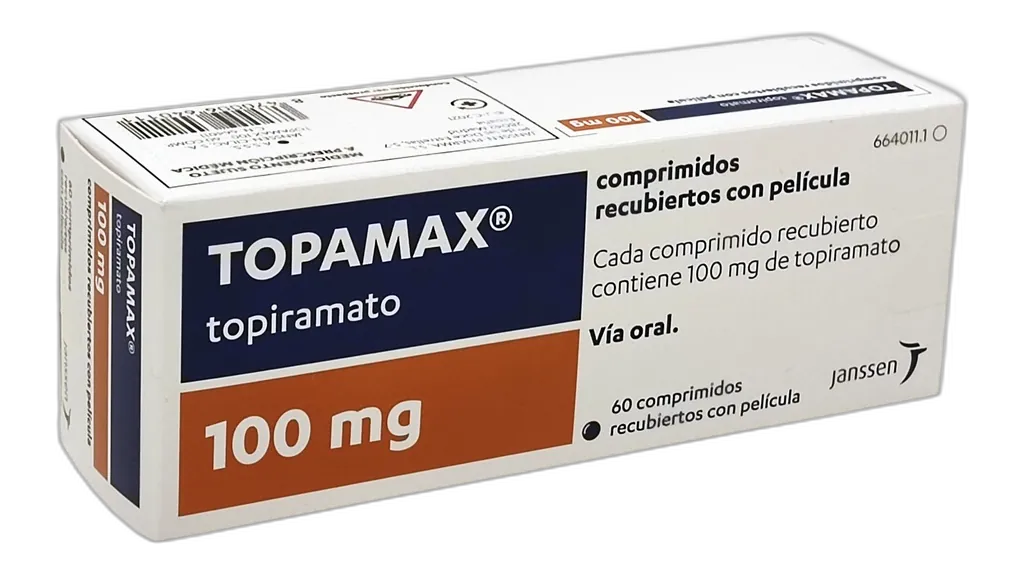 ТОПАМАКС 100 мг ТАБЛЕТКИ, ПОКРИТІ ПЛІВКОВОЮ ОБОЛОНКОЮ