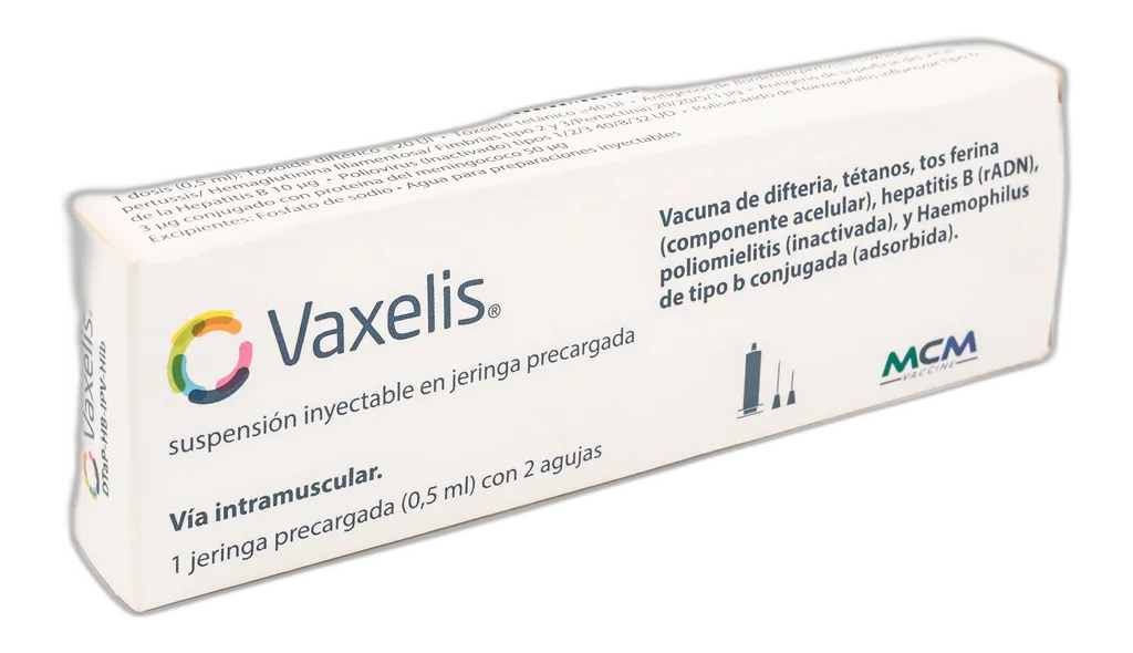 Vaxelis suspension inyectable en jeringa precargada