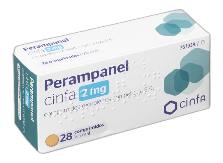 ПЕРАМПАНЕЛЬ ЦИНФА 2 мг ТАБЛЕТКИ, ПОКРИТІ ПЛІВКОВОЮ ОБОЛОНКОЮ