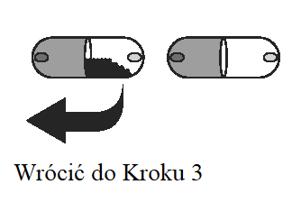 Ręka wkładająca kapsułkę do inhalatora