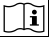 Open book with the symbol of the letter 'i' in the middle, indicating instructions or information