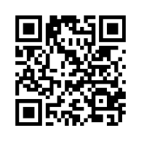 Codice QR nero su sfondo bianco con tre quadrati più grandi agli angoli e uno più piccolo in basso a destra