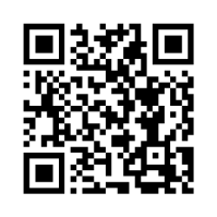 Codice QR nero su sfondo bianco con piccoli quadrati agli angoli per il rilevamento e la scansione