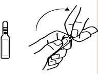 Fiala di medicinale e mano che ruota un dispositivo di iniezione penna con ago inserito nella piega cutanea