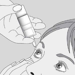 Mano che tiene un contagocce sopra l