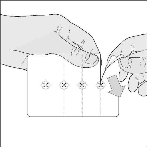 Mano che tiene una cartella e con l