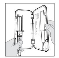 Custodia aperta con all
