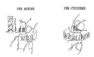 Dispositivo medico con indicazioni per l