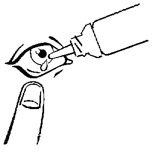 Goccia di liquido che cade nell