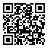 Codice QR nero su sfondo bianco con piccoli quadrati neri agli angoli per facilitare la scansione