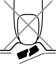 Simbolo di divieto con una capsula farmaceutica barrata da una croce e frammenti neri alla base