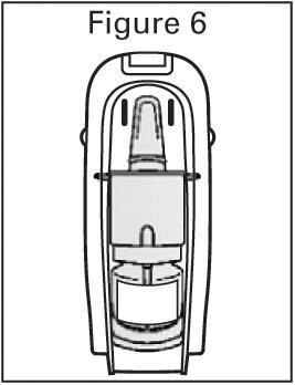 Dispositivo autoiniettante con stantuffo visibile e cartuccia inserita all