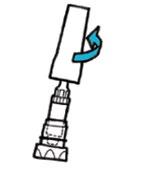 Tubo di crema dermatologica con tappo a vite aperto e parte superiore schiacciata per l