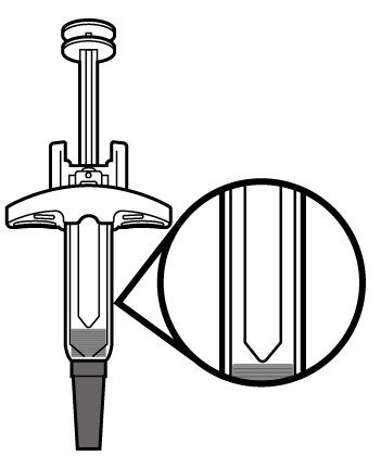 Dispositivo di iniezione automatico con ago visibile e ingrandimento del meccanismo di rilascio del farmaco