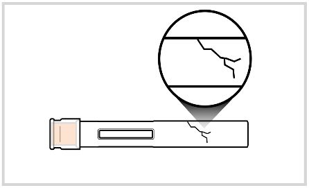 Test di gravidanza con due linee rosse visibili sulla striscia reattiva e una linea di controllo
