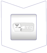 Dispositivo autoiniettante bianco con pulsante grigio e ago parzialmente visibile