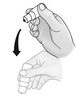 Mano che tiene il dispositivo per l