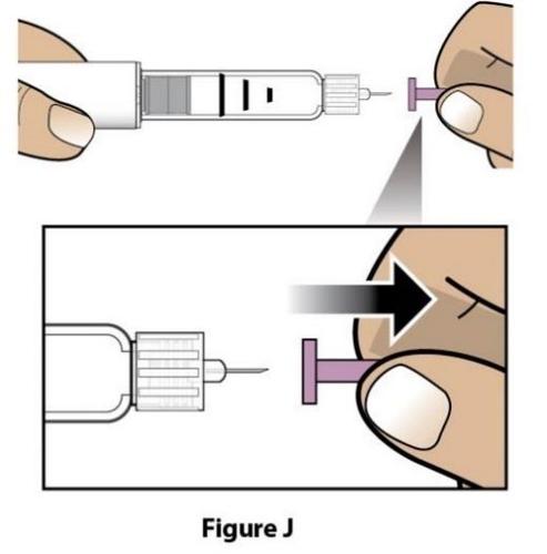 Siringa pre-riempita con ago protetto e dispositivo di sicurezza attivato durante l