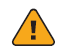 Segnale di avvertimento triangolare giallo con punto esclamativo nero centrale per indicare pericolo o attenzione