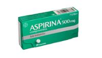 Aspirina 500 mg comprimidos