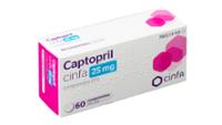 Captopril cinfa 25 mg comprimidos efg