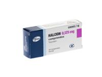 Halcion 0,125 mg comprimidos