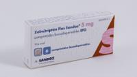 Zolmitriptan flas sandoz 5 mg comprimidos bucodispersables efg